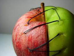 iki yarım bir elma