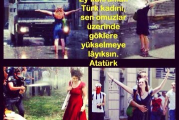 Ve bir anda değişir dünya..