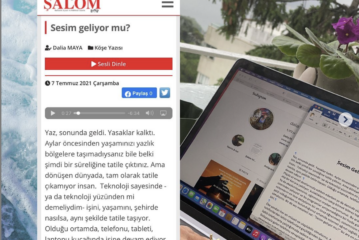 Sesim geliyor mu?